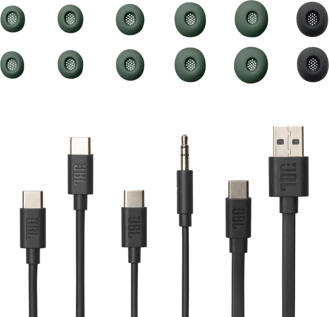 JBL Tour Pro 3 Draadloze Oortjes - Noise Cancelling - Groen - afbeelding 6 van 6
