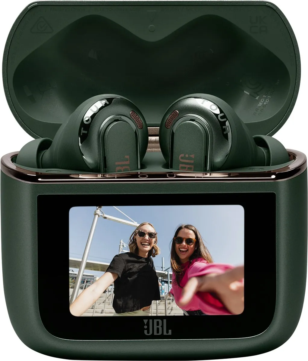 JBL Tour Pro 3 Draadloze Oortjes - Noise Cancelling - Groen
