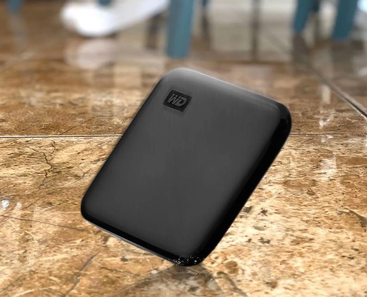 Western Digital Elements SE SSD WDBAYN0020BBK-WESN - 2TB - Zwart