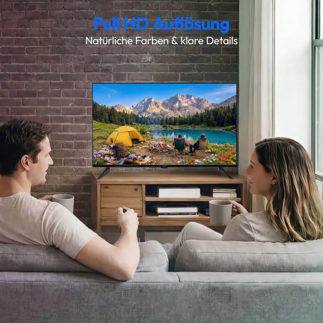 Medion 40" Full HD TV MD840002 - 2x HDMI - Zwart - afbeelding 6 van 6