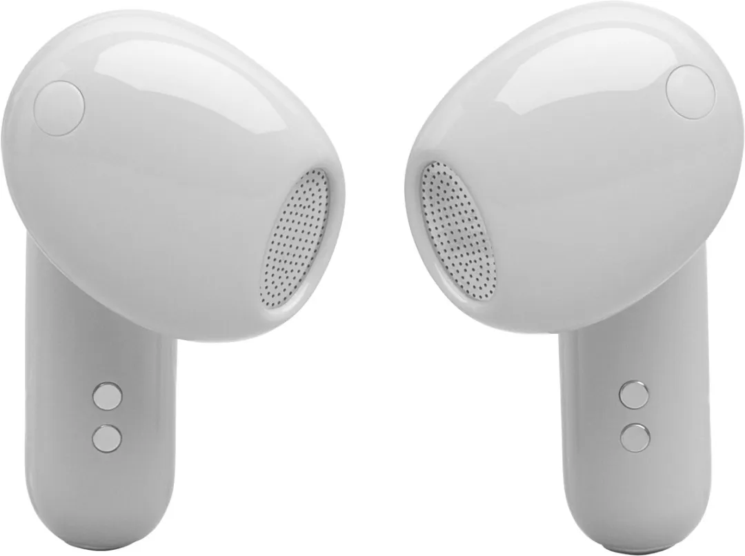 JBL Live Flex 4 Draadloze Oortjes - Noise Cancelling - 50u - IP54 - Zilver