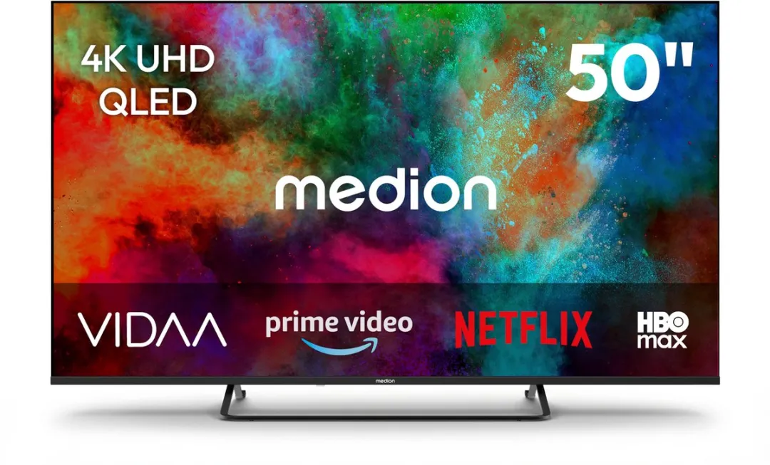 Medion 50" QLED Ultra HD Smart TV MD850602