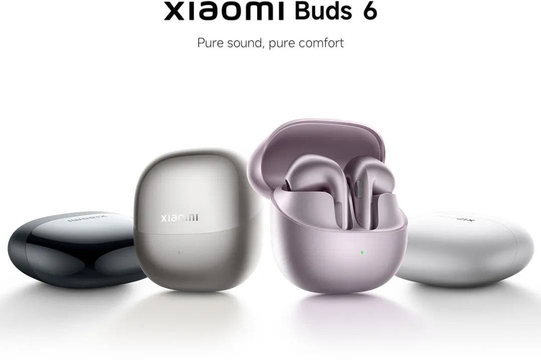 Xiaomi Buds 6 True Wireless Oordopjes - ANC - 35 Uur - Paars