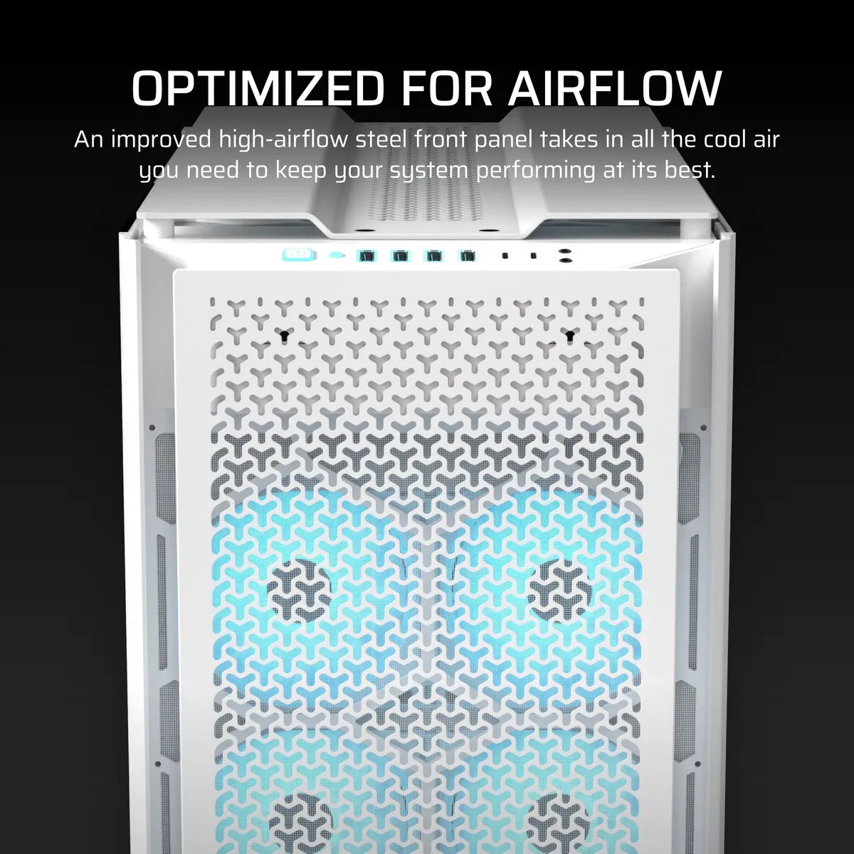 Corsair 9000D RGB AIRFLOW Full Tower - Wit