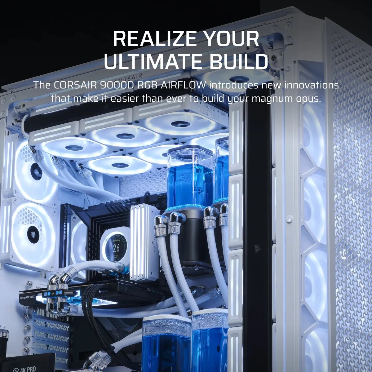 Corsair 9000D RGB AIRFLOW Full Tower - Wit