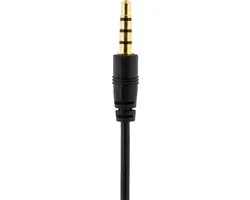 Deltaco HL-108 On-Ear Headset - Zwart/Rood - afbeelding 2 van 6