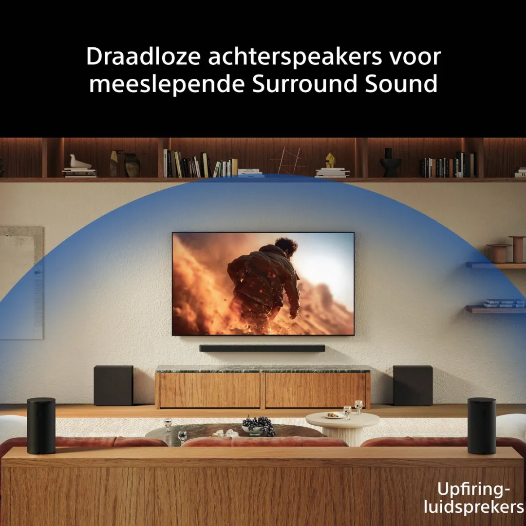 Sony BRAVIA Theatre Rear 9 SARS9.CEJ Draadloze Achterspeakers - Zwart