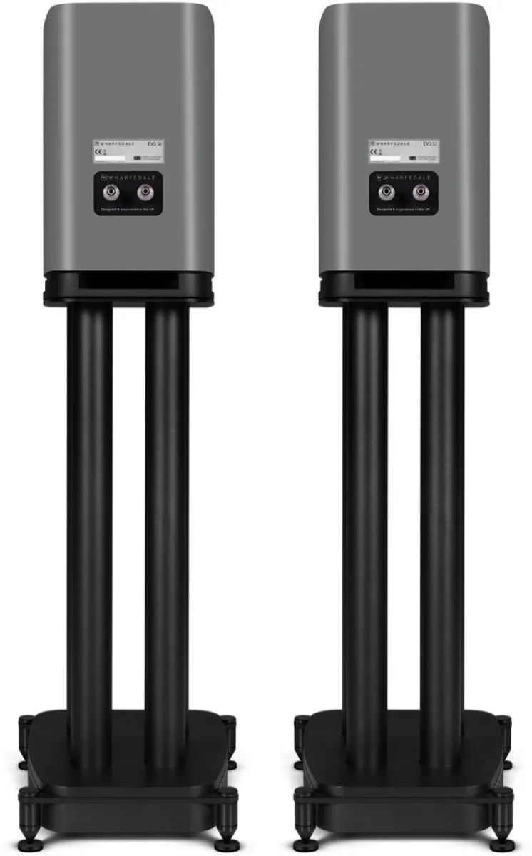 Wharfedale EVO 5.1 Boekenplankluidsprekers met stands - Grijs