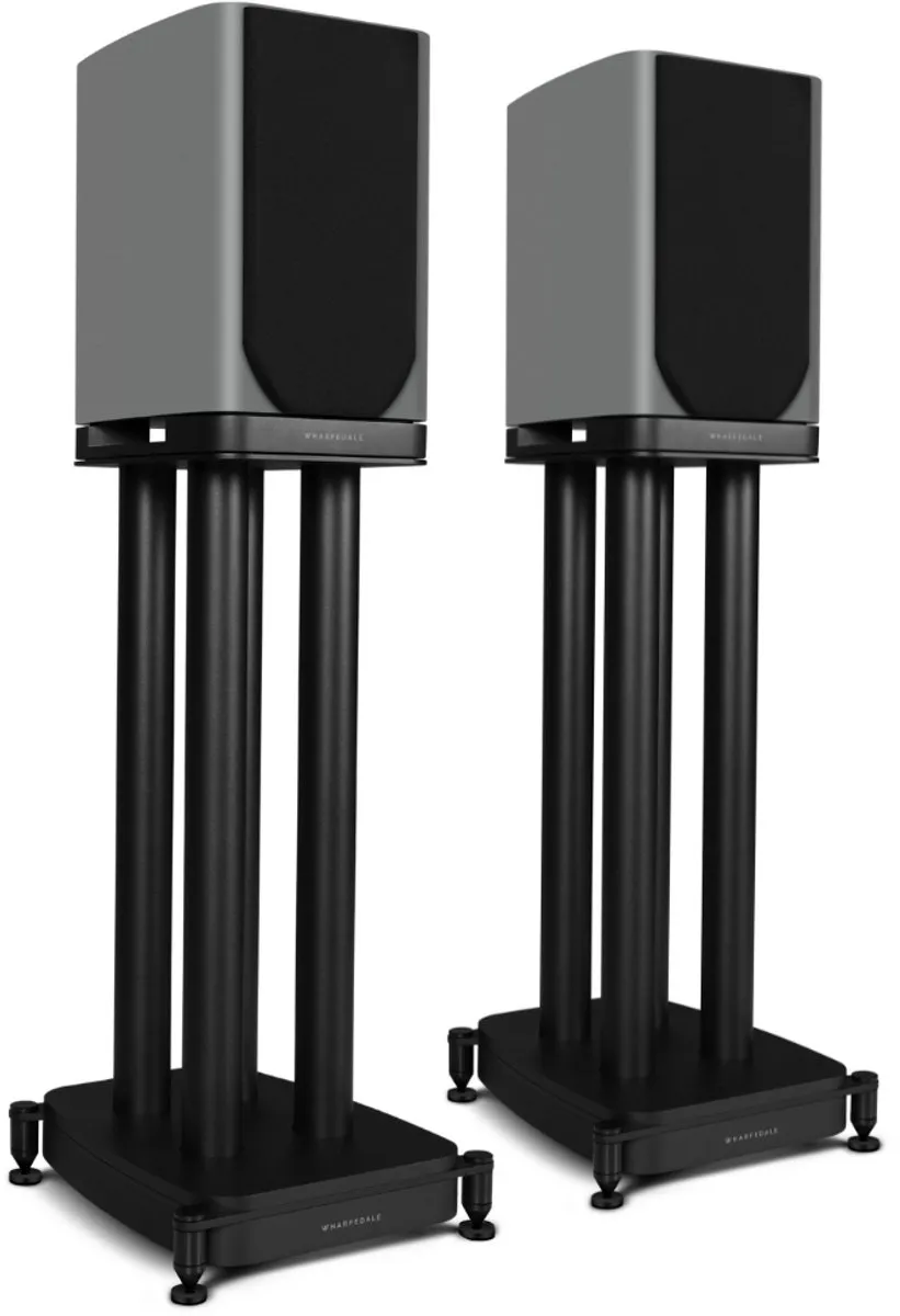 Wharfedale EVO 5.1 Boekenplankluidsprekers met stands - Grijs