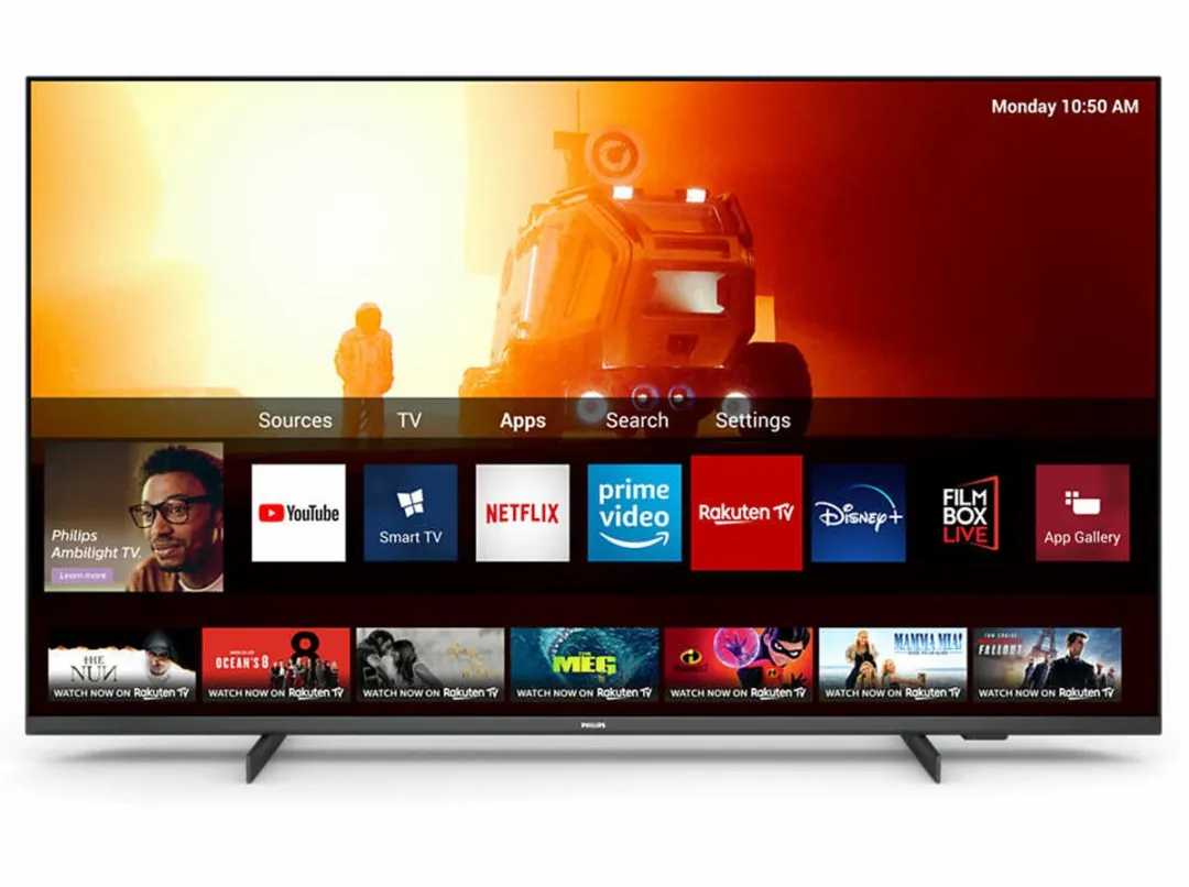 Philips 55PUS7506/12 55 inch 4K LED TV - Zwart
