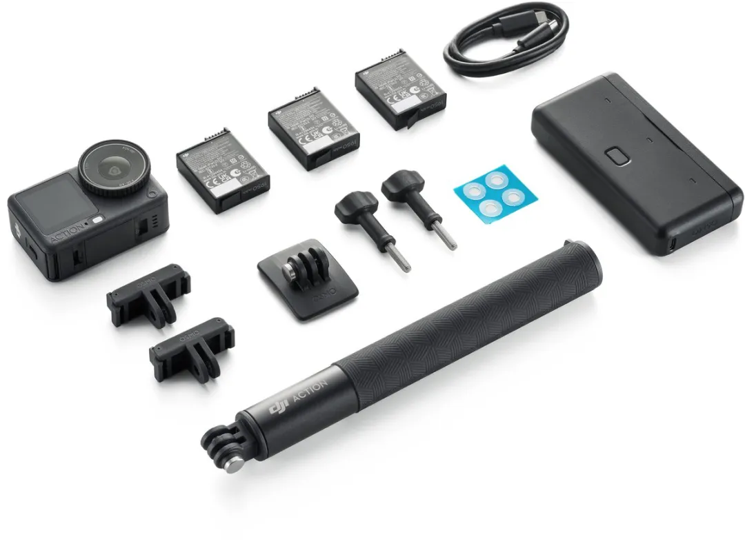 DJI Osmo Action 6 650131 Actiecamera - 38MP - Black - 3x Accu - afbeelding 6 van 6