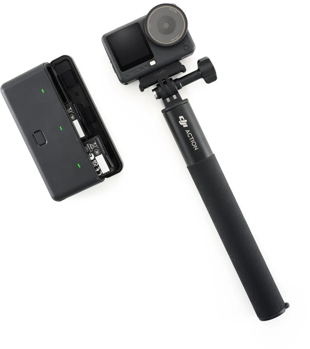 DJI Osmo Action 6 650131 Actiecamera - 38MP - Black - 3x Accu