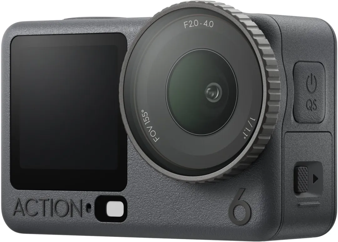 DJI Osmo Action 6 650131 Actiecamera - 38MP - Black - 3x Accu