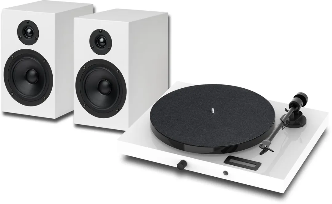 Pro-Ject Jukebox E1 SET-JUKEBOX-E1-SB5E-WHITE Draaitafel - Wit