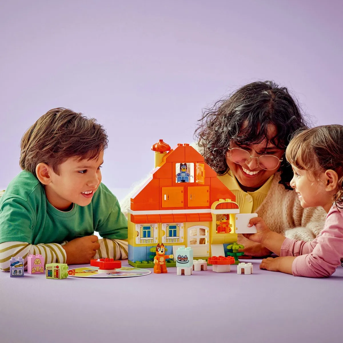 LEGO DUPLO Bluey Huis van Bluey Familie 10459 - 83 Stukken