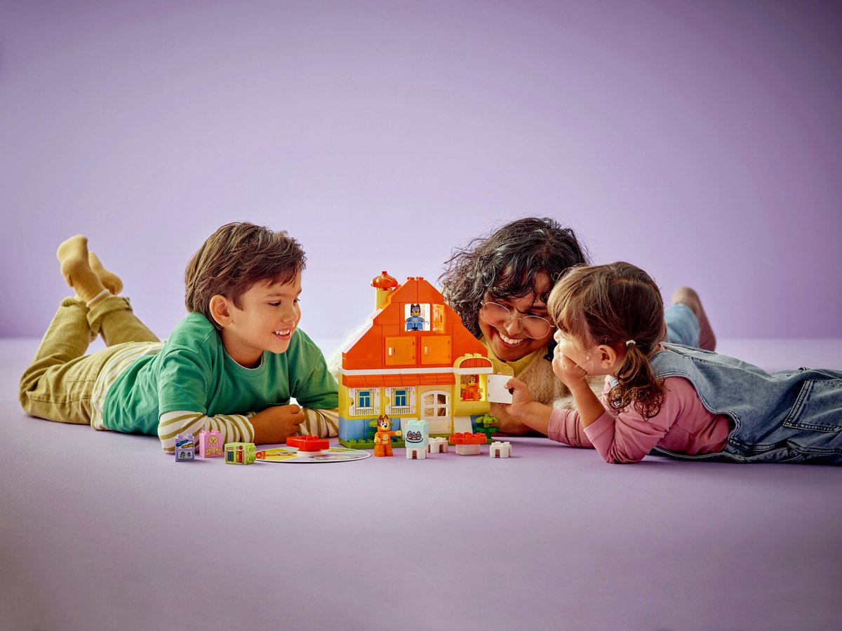 LEGO® DUPLO® Bluey: Huis van Bluey en haar Familie met Geheugenspel - 10459
