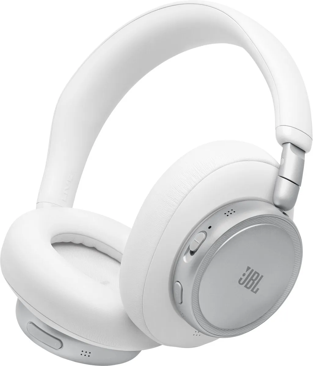 JBL Live 780NC Noise Cancelling Koptelefoon - 80 uur - Wit