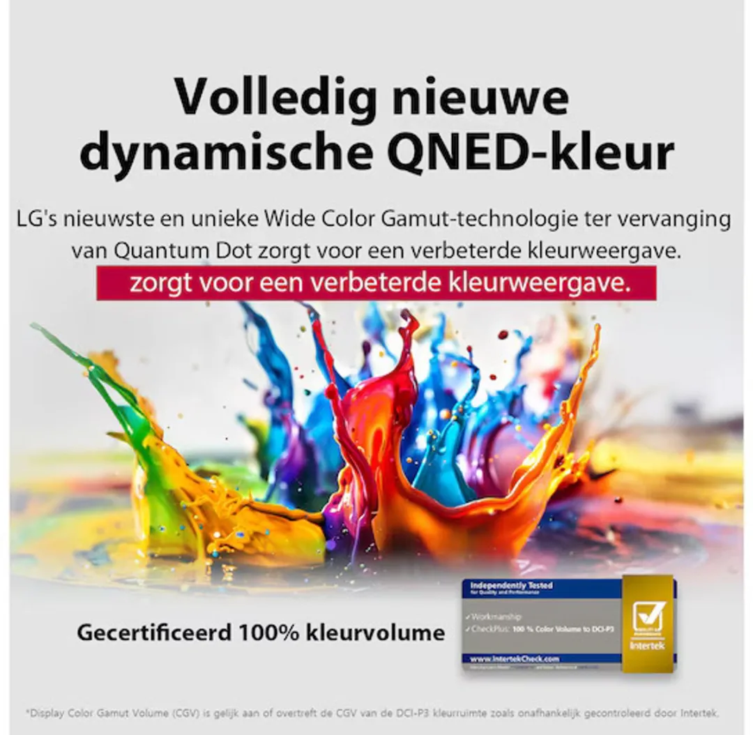 LG 50QNED84A6A 50 inch QNED TV - Zwart - afbeelding 6 van 6