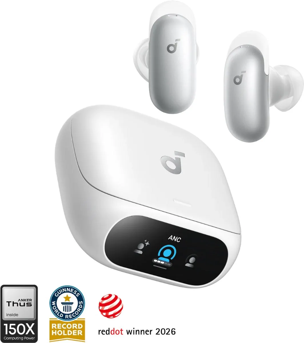 Soundcore Liberty 5 Pro Oordopjes - ANC 28u - White
