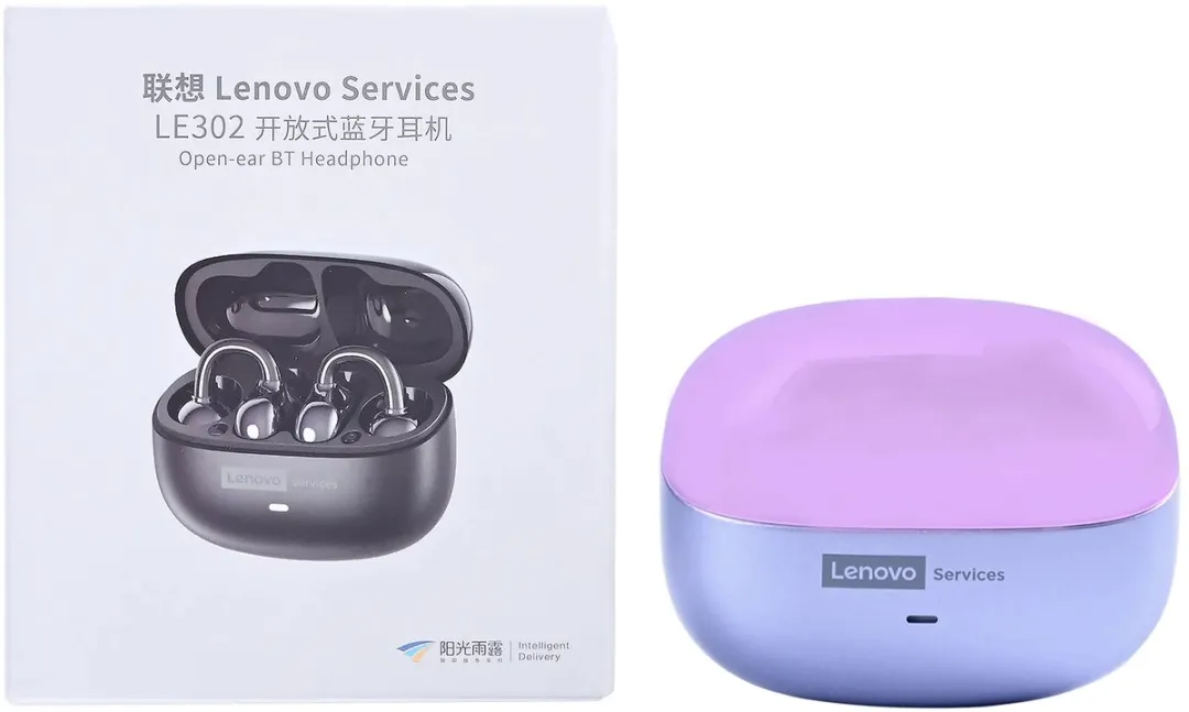 Lenovo LE302 Draadloze Oortjes - Paars