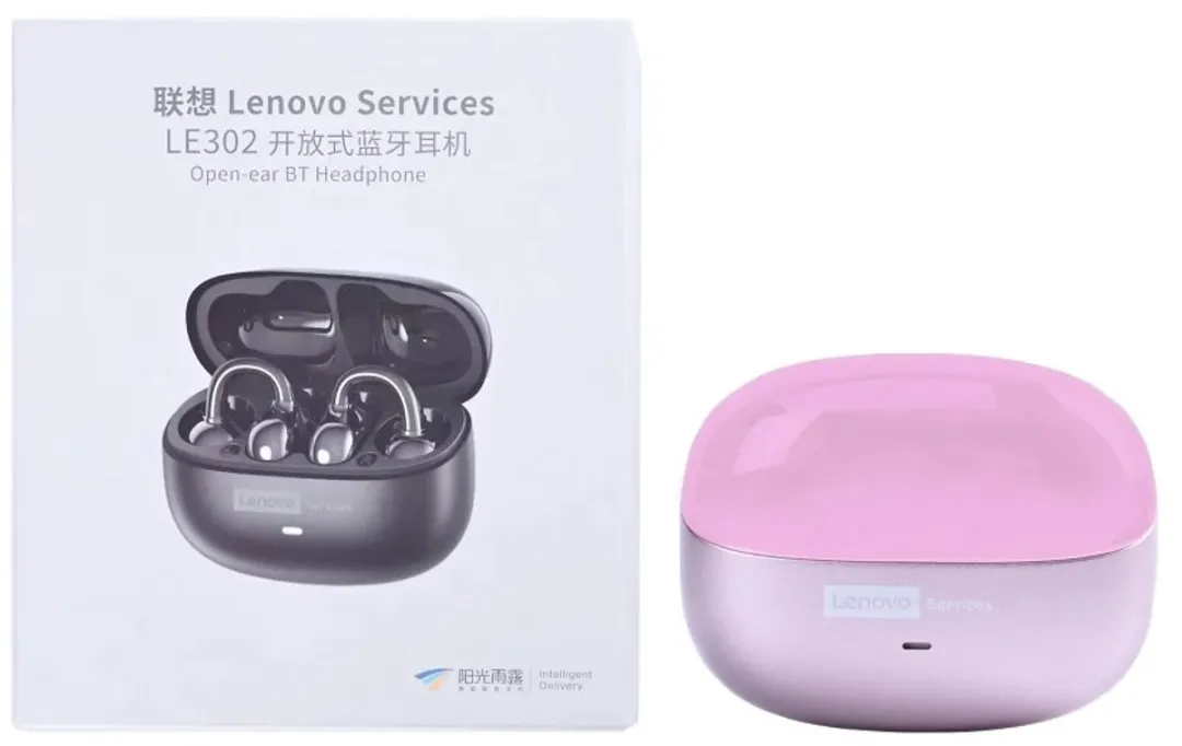 Lenovo LE302 Wireless Earbuds - Pink