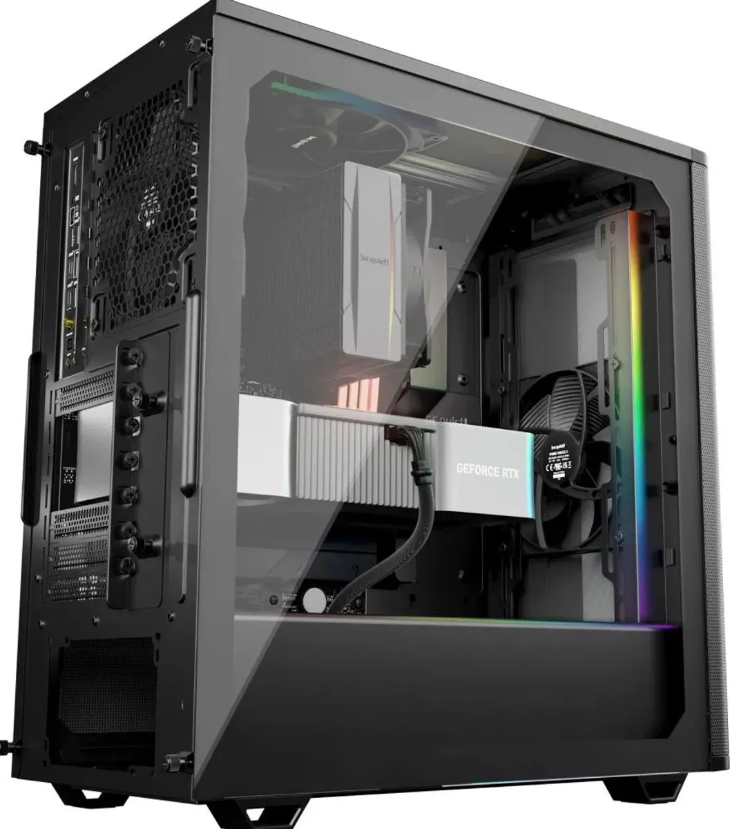 be quiet! Pure Base 501 DX Midtowermodel ATX BGW76 - Zwart