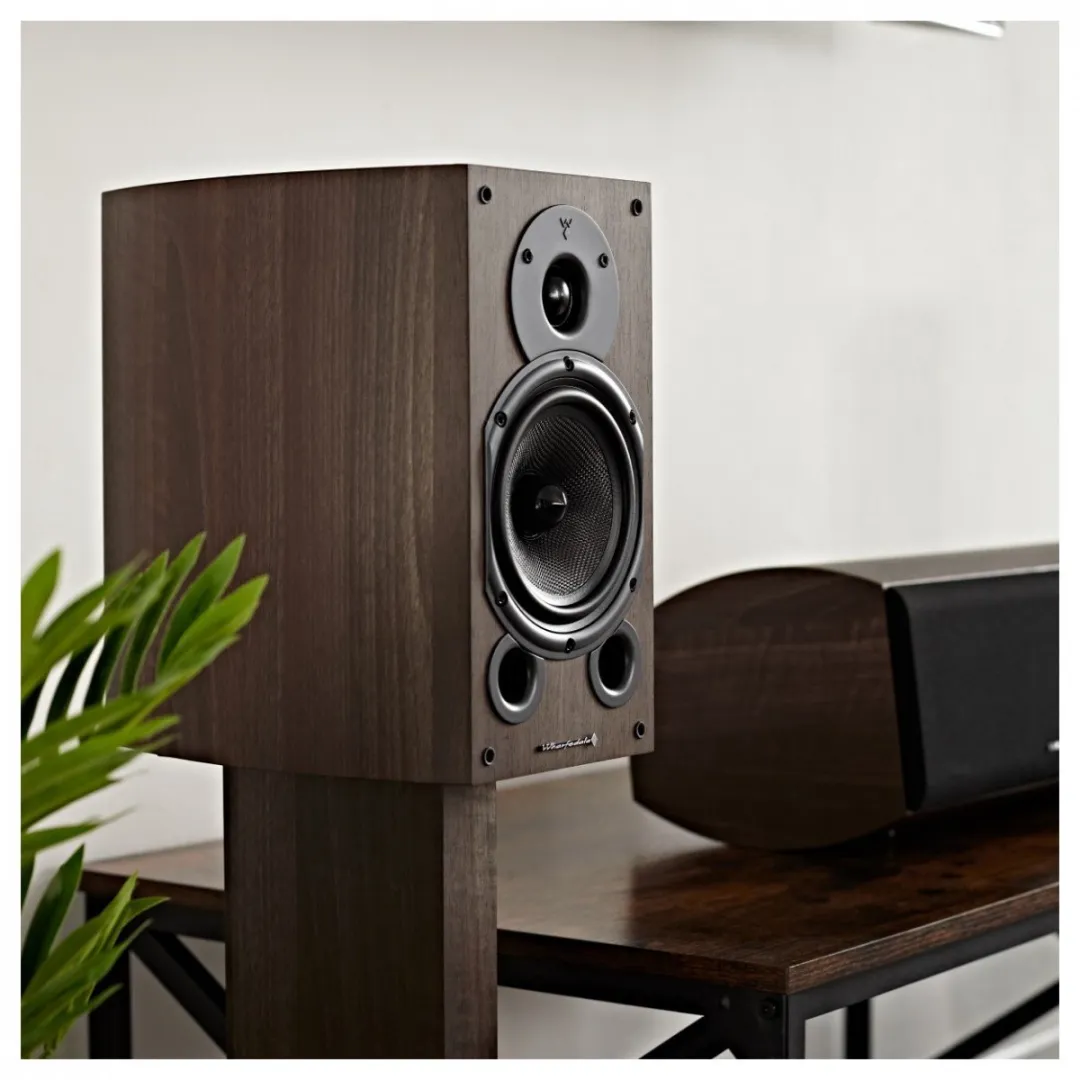 Wharfedale Diamond 9.1 Boekluidsprekers - Paar - Walnoot