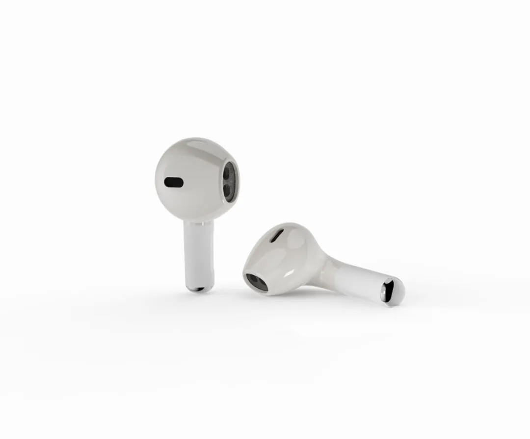 Gembird GMB-Audio TWS-02-W Draadloze Oordopjes - Wit/Goud