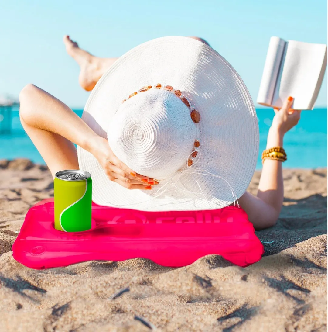 Celly PoolPillow Zwembadkussen met Speaker 3W - Roze