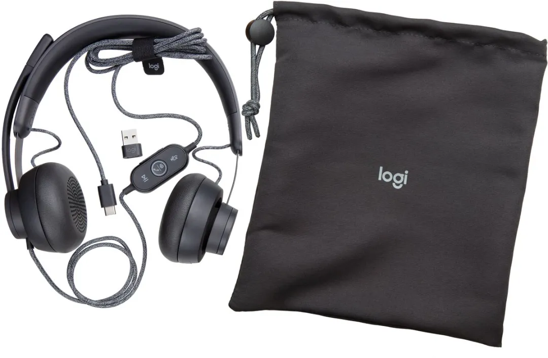 Logitech Zone Wired Teams USB-C Headset - Graphite