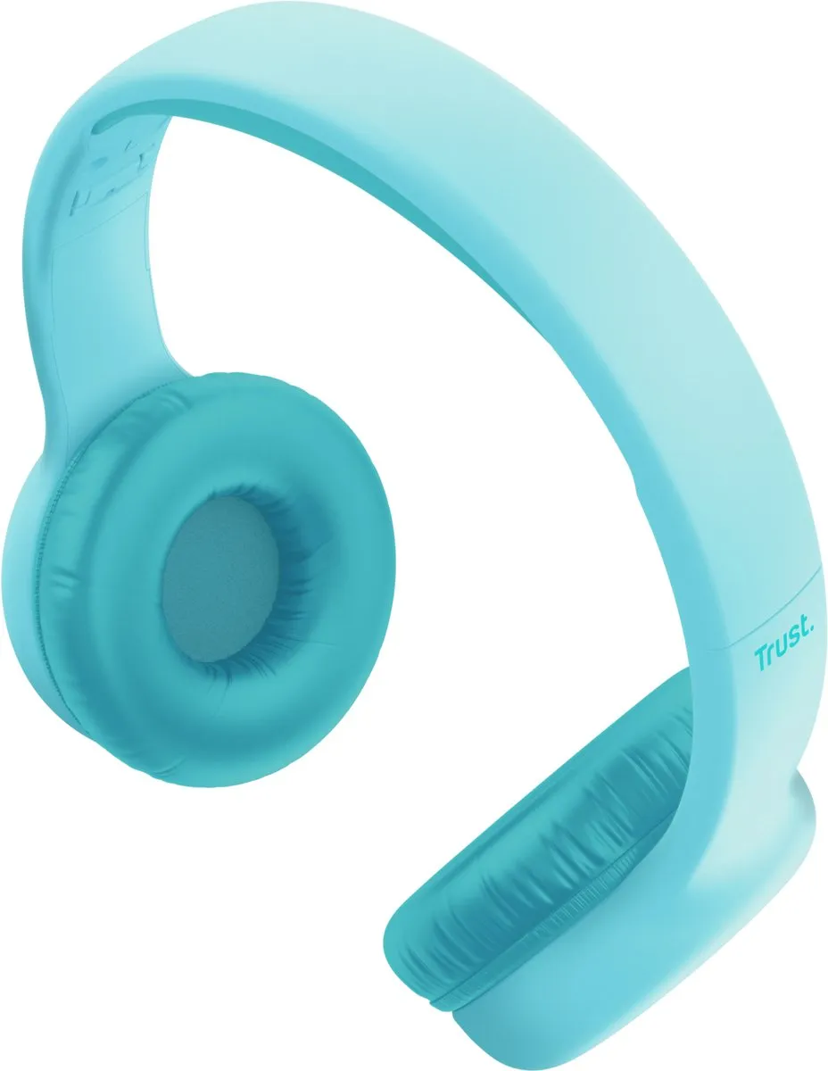 Trust Nouna Kinderkoptelefoon Bedraad Blauw - 25278 - afbeelding 3 van 6