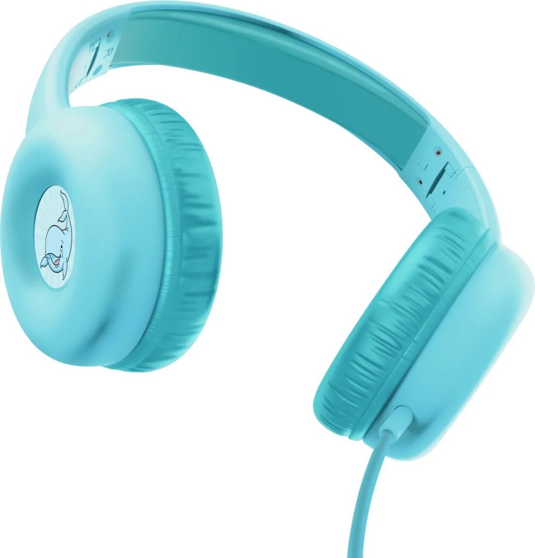 Trust Nouna Kinderkoptelefoon Bedraad Blauw - 25278 - afbeelding 4 van 6