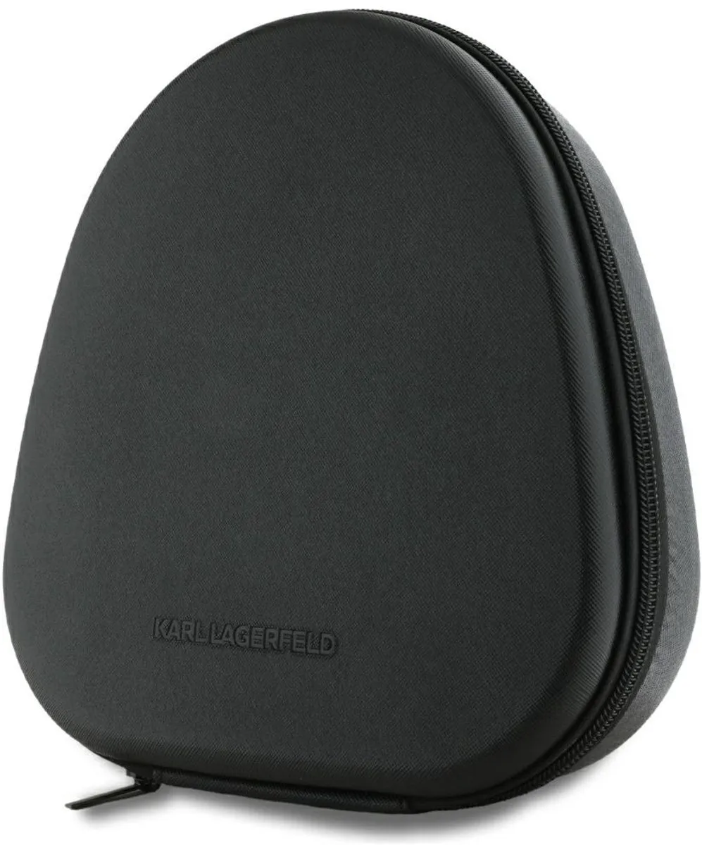 Karl Lagerfeld Saffiano Elongated Hoofdtelefoon 3666339420901 - ANC - Zwart