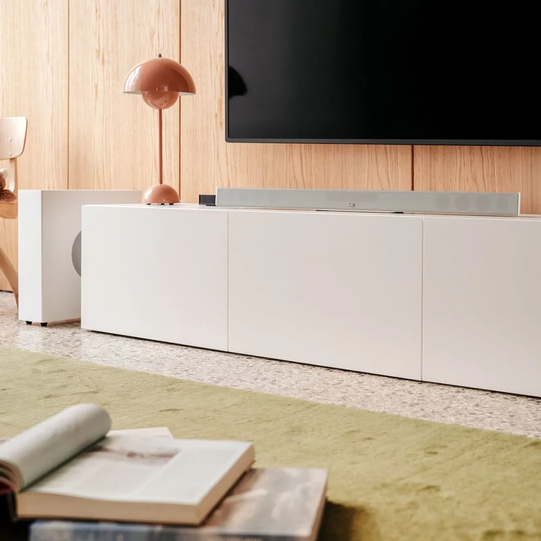 Teufel CINEBAR 11 Surround 4.1-Set - Soundbar met Subwoofer en Rearspeakers - wit