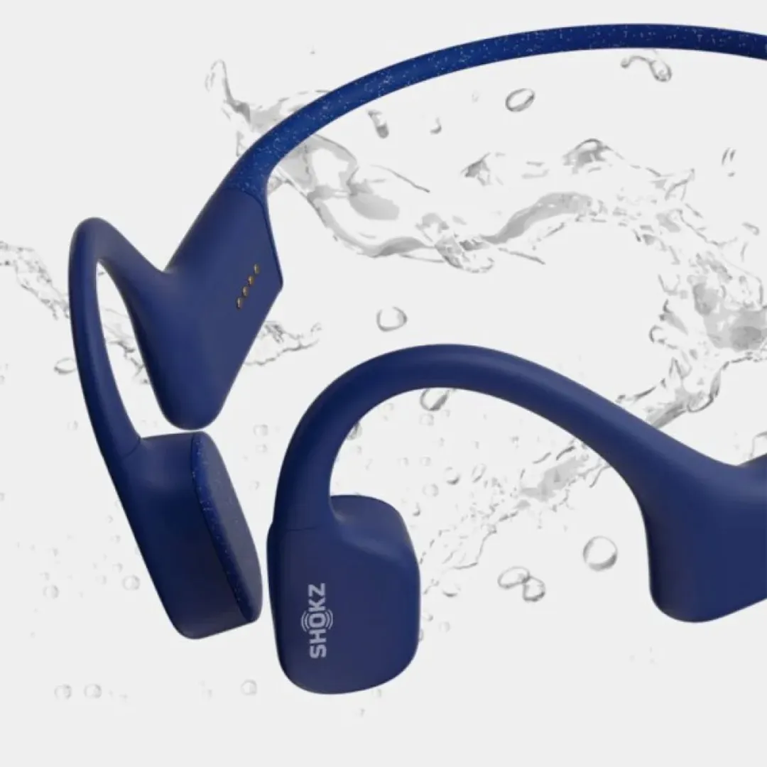 Shokz OpenSwim S700BL Waterdichte Sporthoofdtelefoon - Blauw - afbeelding 4 van 6