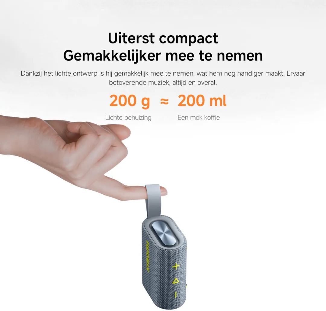 Xiaomi Sound Pocket Speaker - Grijs - 5W - 10h Batterij
