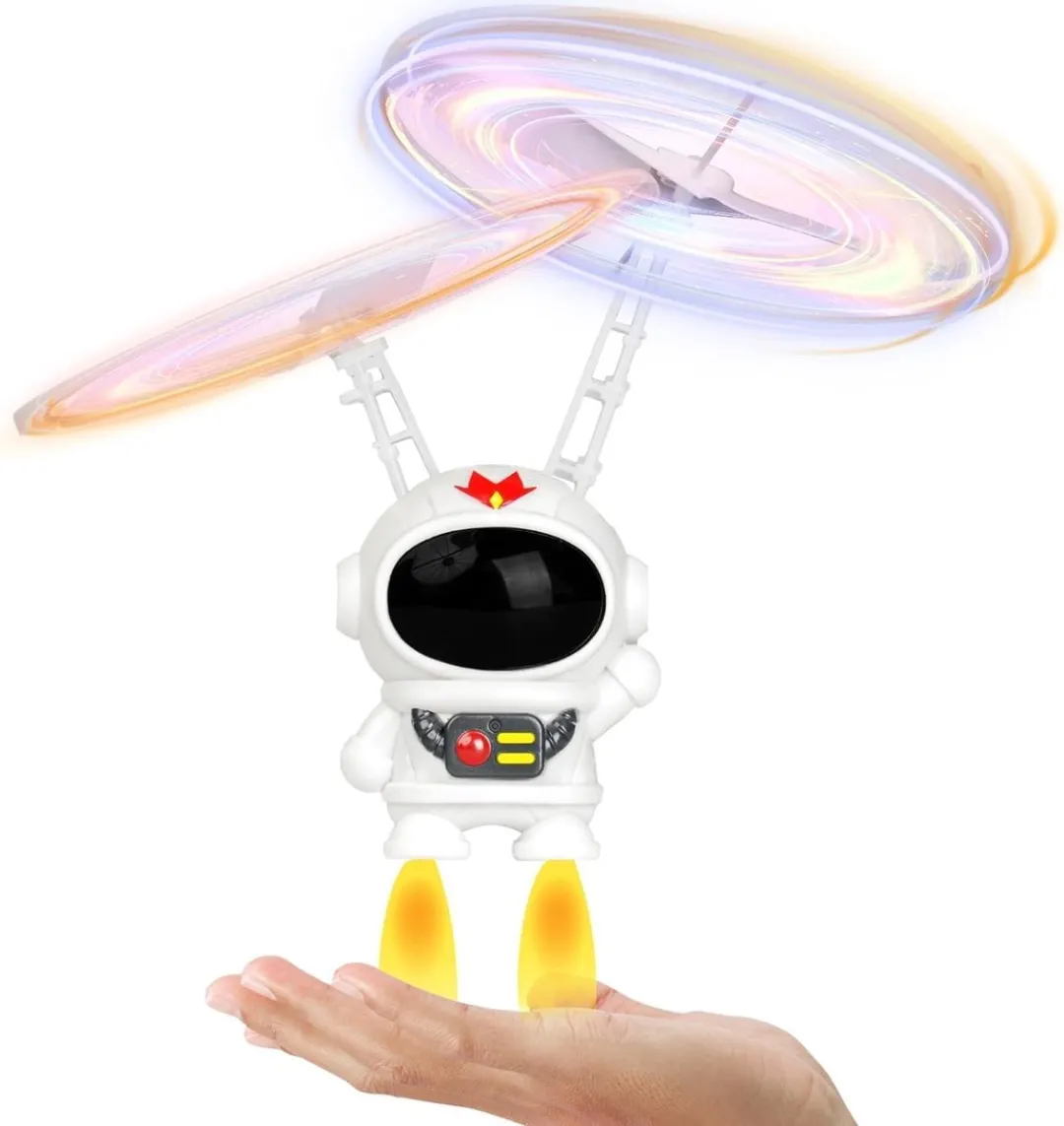 ECTEATOY Zwevende Astronaut Drone LED Minivlieger