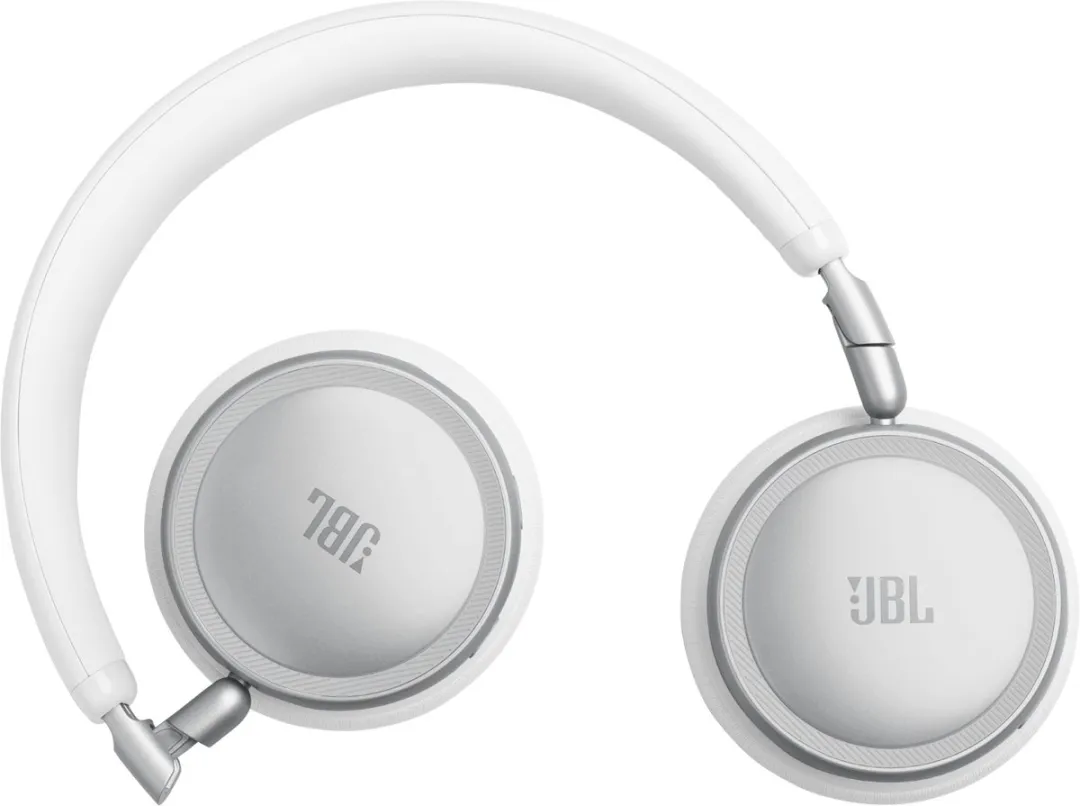 JBL Live 680NC Noise Cancelling Koptelefoon - 80u Batterij - Wit - afbeelding 6 van 6
