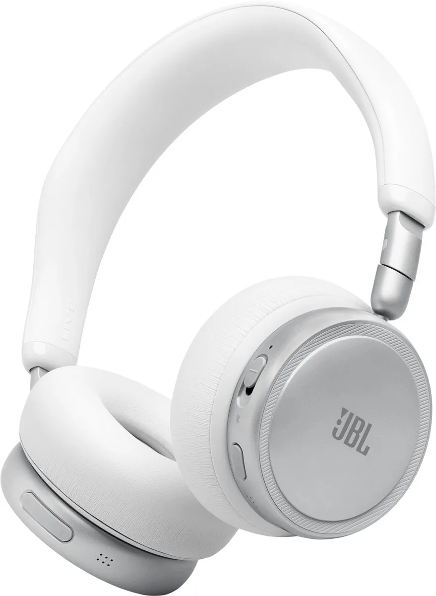 JBL Live 680NC Noise Cancelling Koptelefoon - 80u Batterij - Wit