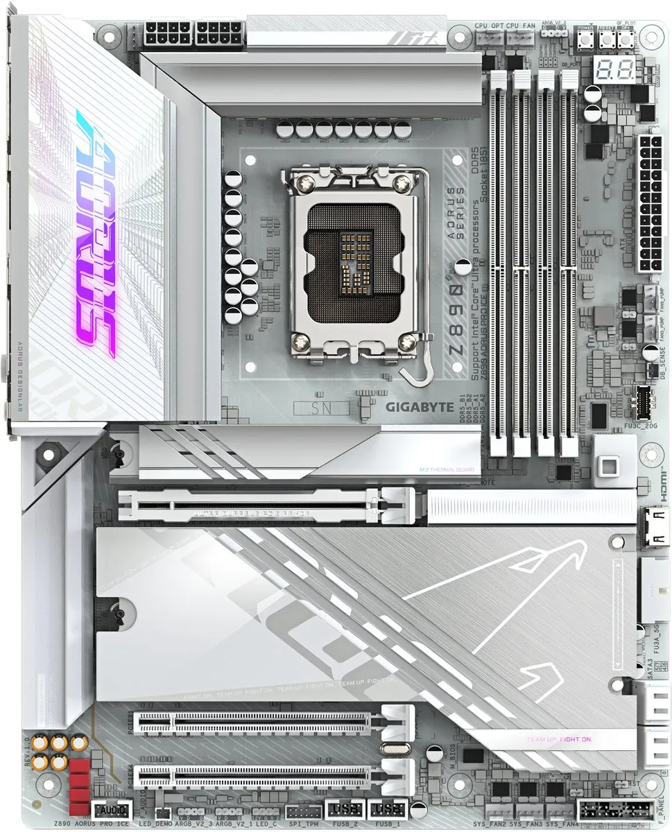 Gigabyte Z890 AORUS PRO ICE Moederbord - ATX