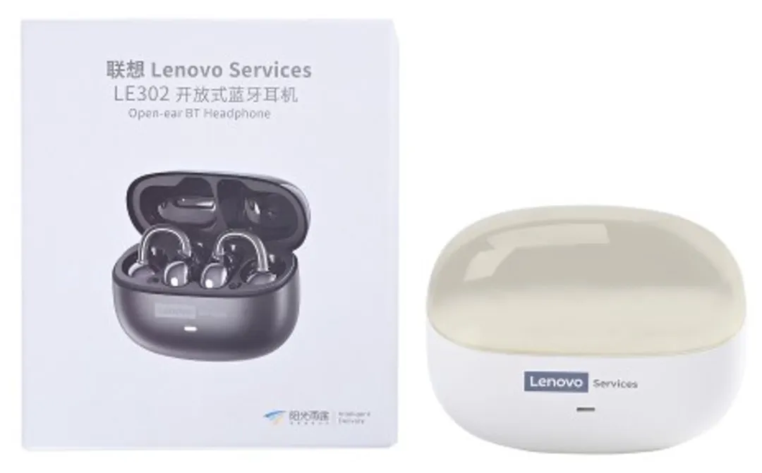 Lenovo LE302 Wireless Earbuds - Cream