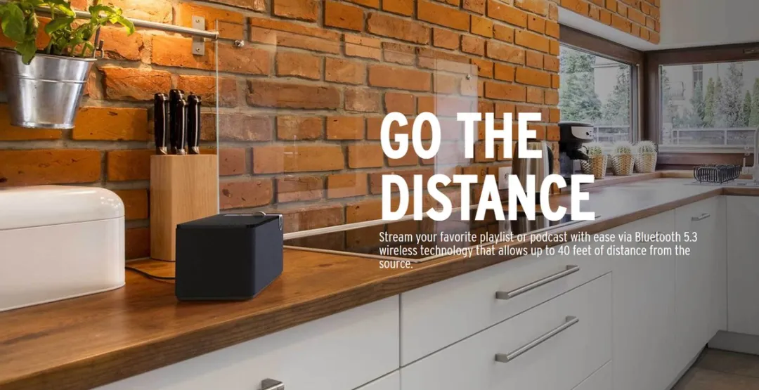 Klipsch The One Plus K1071965 Bluetooth Speaker 60W - Walnoot