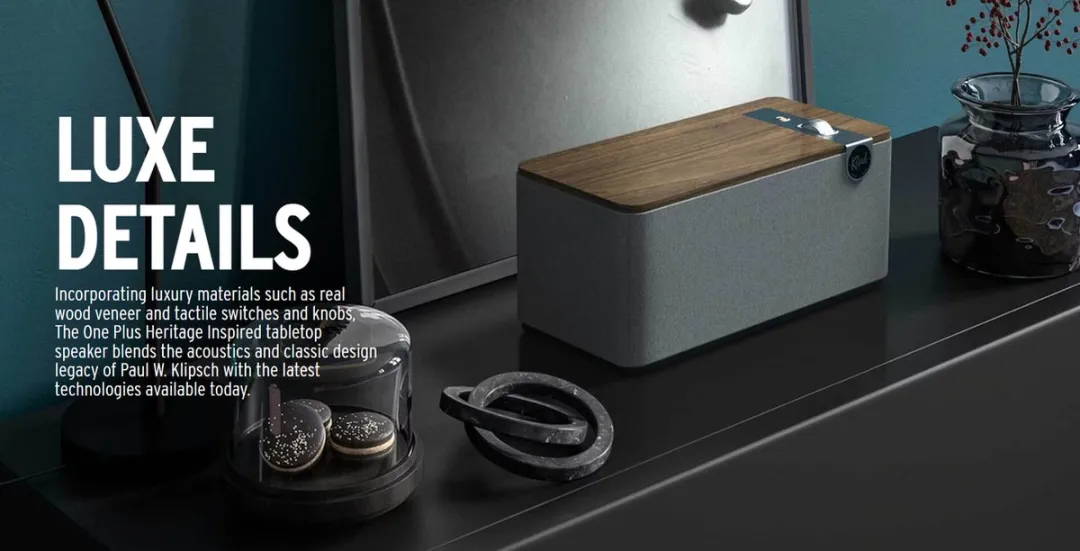 Klipsch The One Plus K1071965 Bluetooth Speaker 60W - Walnoot - afbeelding 6 van 6