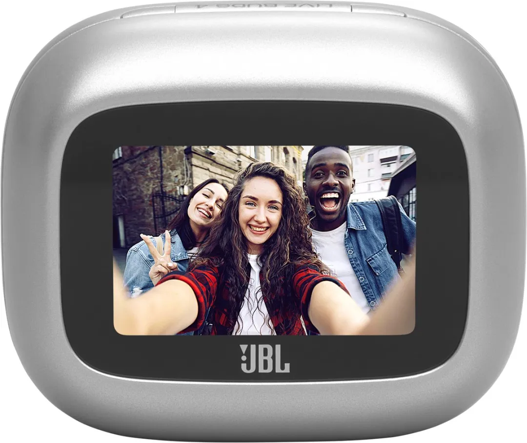 JBL Live Buds 4 JBLLIVEBUDS4SIL Oortjes - 40u - IP55 - Zilver