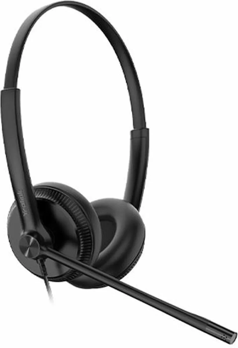 Yealink YHS34 Dual Hoofdtelefoon met microfoon - Zwart