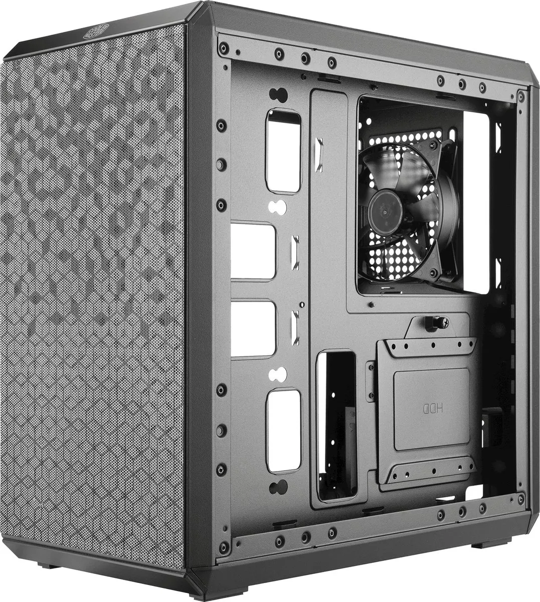 Cooler Master MCB-Q300L-KANN-S00 ATX Behuizing - 1 Ventilator - Zwart