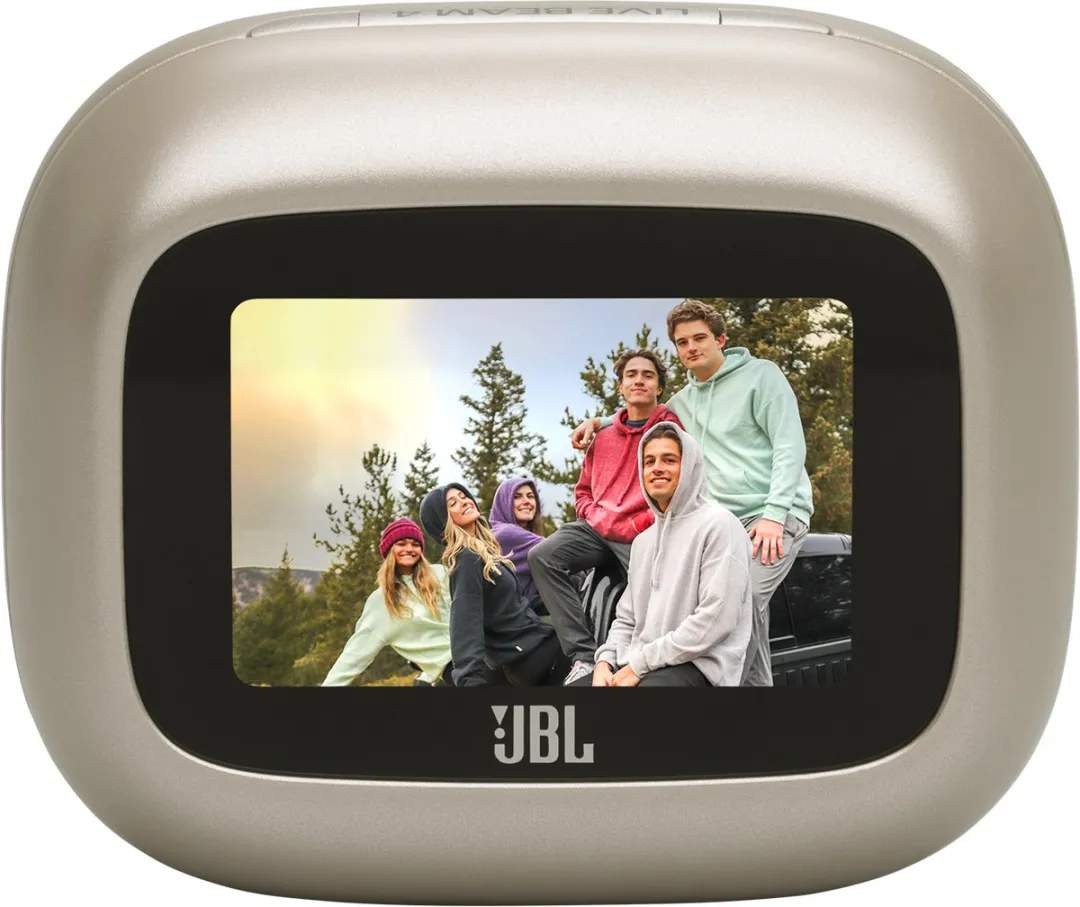 JBL Live Beam 4 Oortjes - Noise Cancelling - 48 uur - IP55 - Champagne