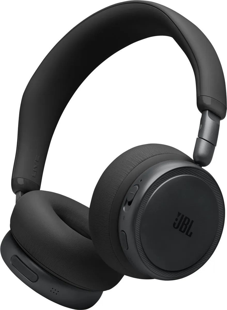 JBL Live 680NC Noise Cancelling Koptelefoon - 80u Batterij - Zwart