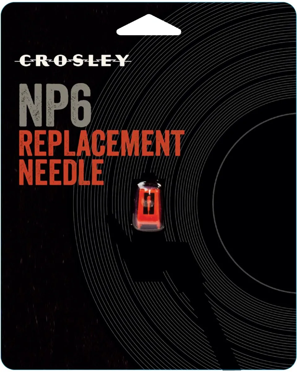 Crosley NP6 Platenspeler Naald - Rood