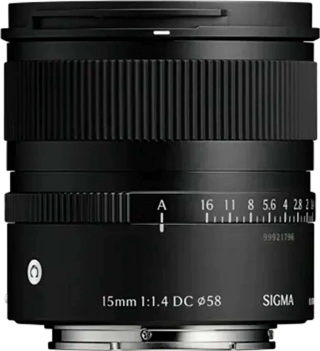 Sigma 15mm f/1.4 DC Contemporary Objectief - Sony E - 58mm